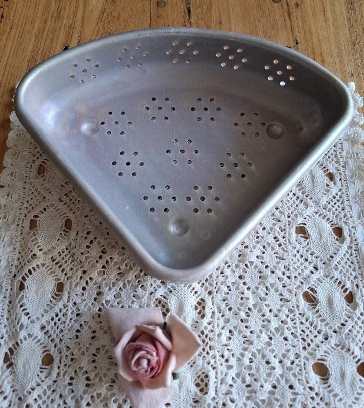 Groot vintage aluminium gootsteenbakje, -, -, Ophalen of Verzenden, Metaal