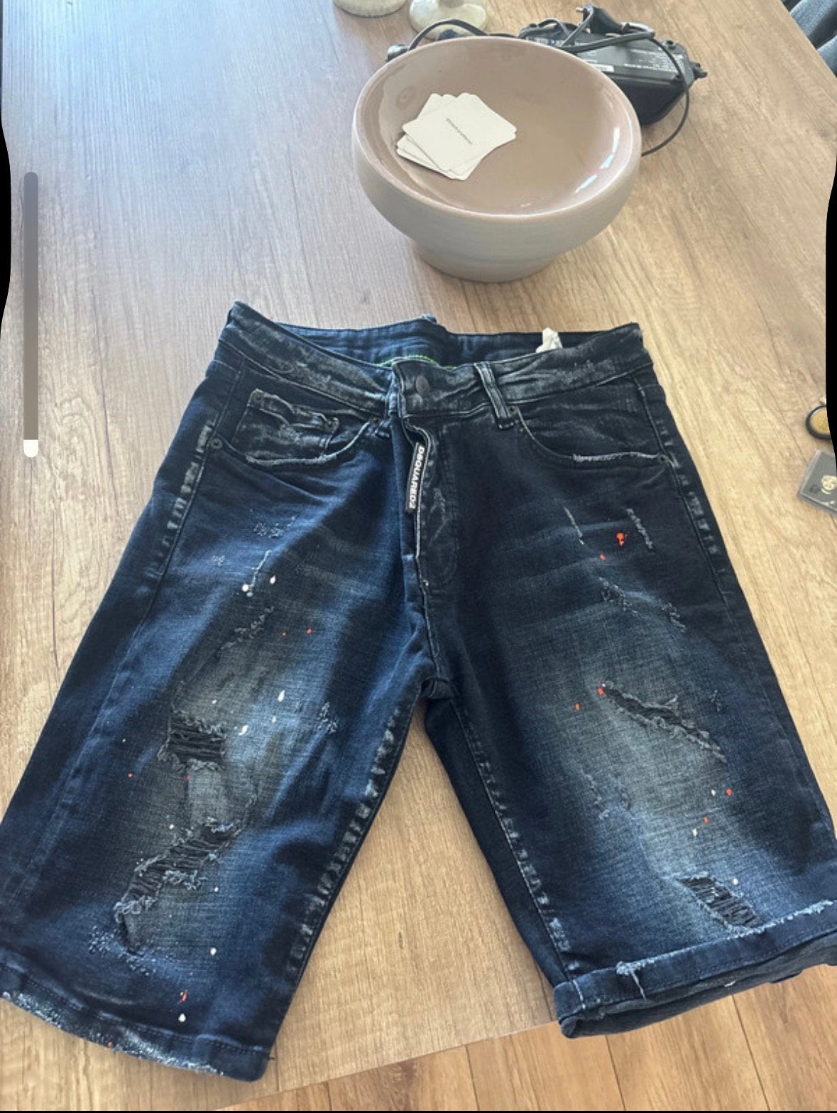 Zo goed als nieuw dsquared2 broek, Verzenden, Zo goed als nieuw, Blauw, W33 - W34 (confectie 48/50)