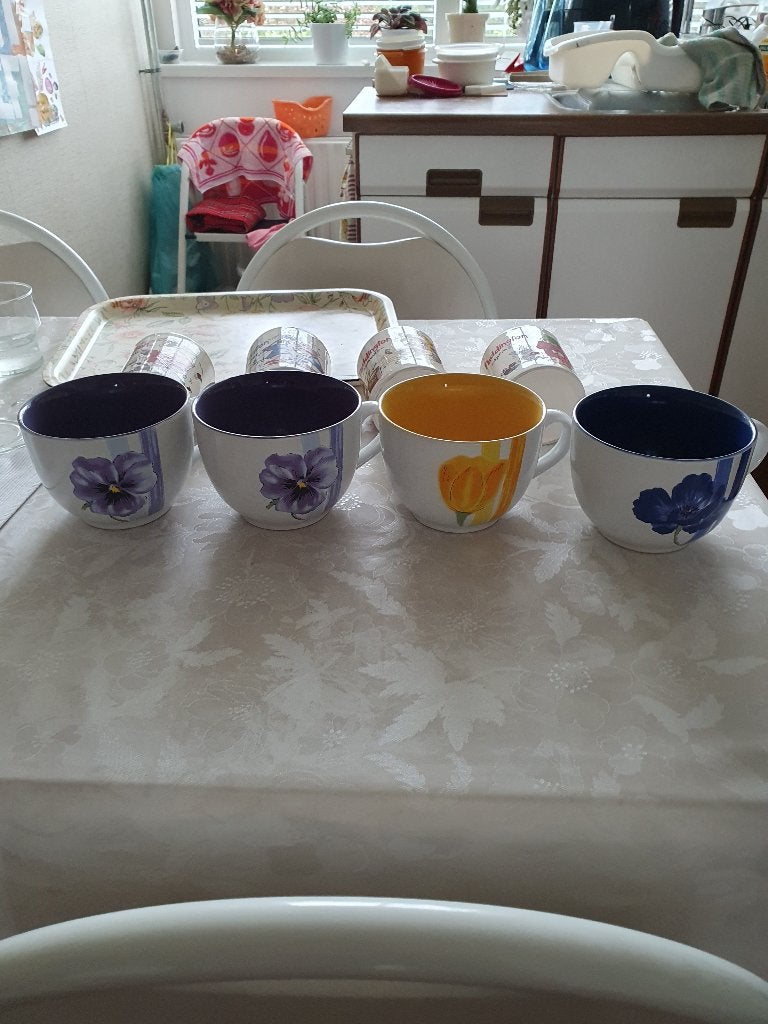 4 soepkommen nieuw, Ophalen of Verzenden, Nieuw, Overige materialen
