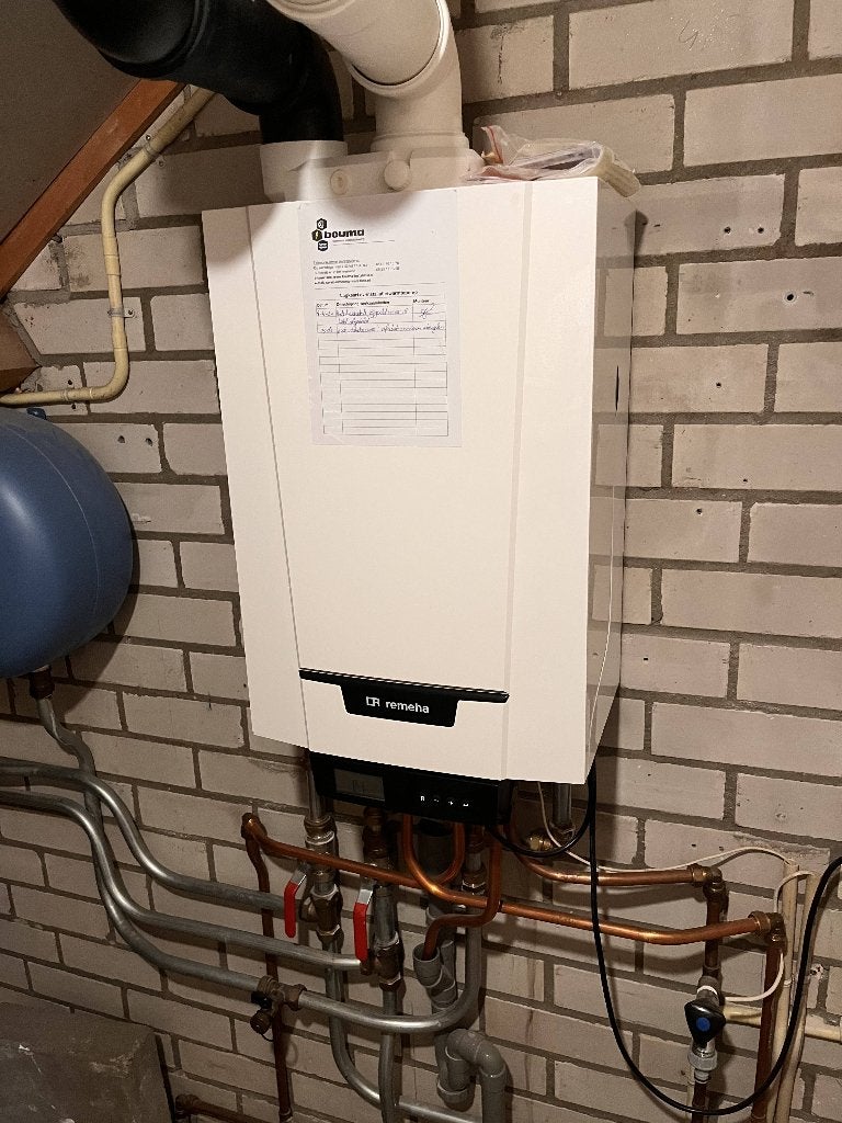 CV ketel Remeha Tzerra CW5, Ophalen, Hoog rendement (Hr), Cv-ketel of Combi-ketel, Minder dan 60 cm
