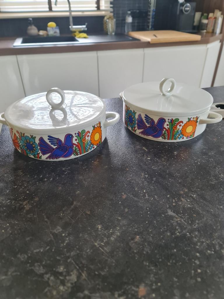 Acapulco, Villeroy & Boch dekschalen, Ophalen of Verzenden