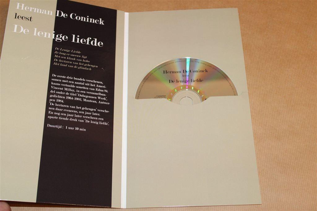 Herman De Coninck — De Lenige Liefde — Poëzie Luisterboek, Ophalen of Verzenden