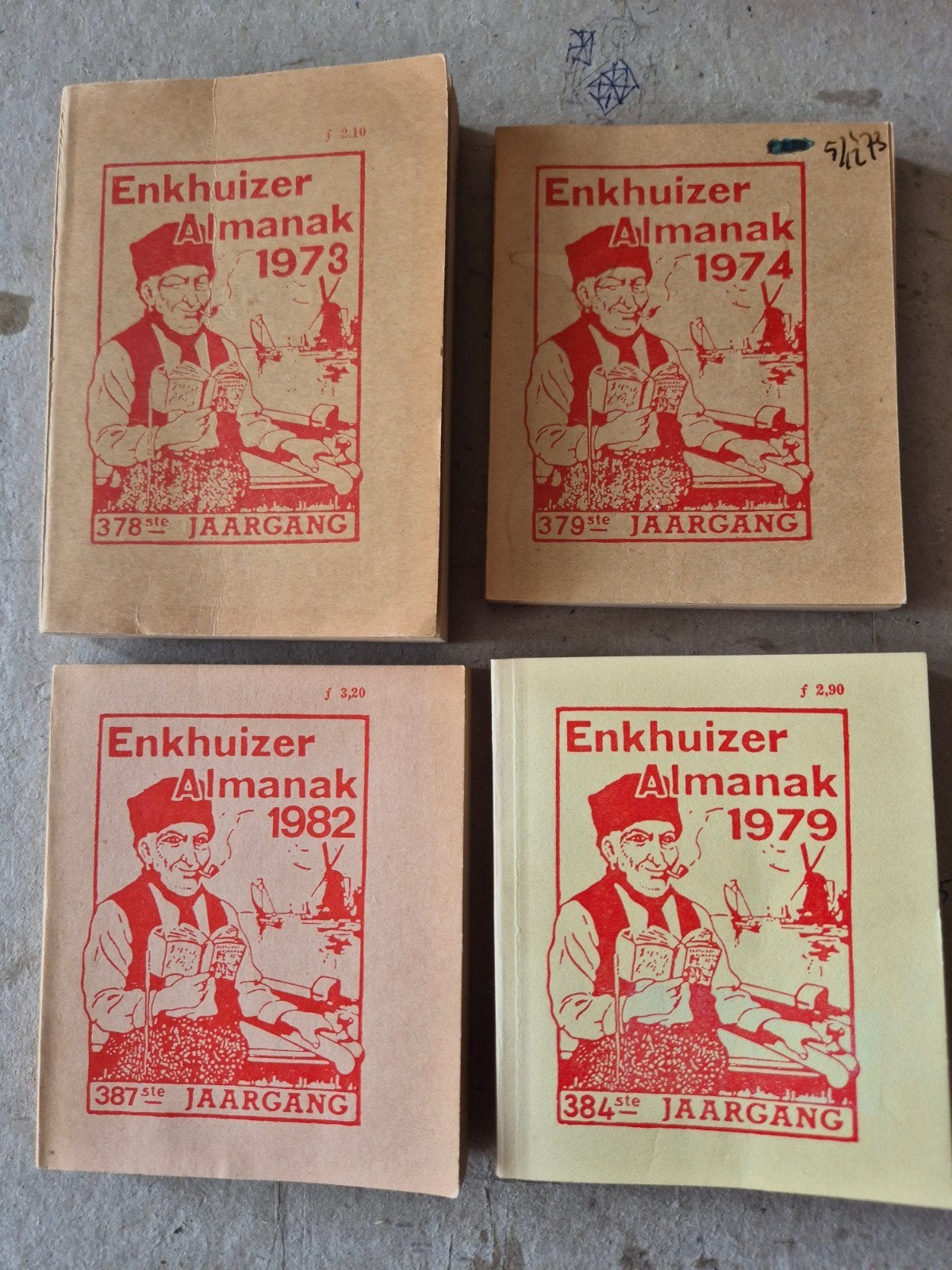 Enkhuizer almanakken., Ophalen of Verzenden