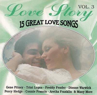 cd van Love Story - 15 Great Love Songs Vol. 3, Ophalen of Verzenden, Zo goed als nieuw