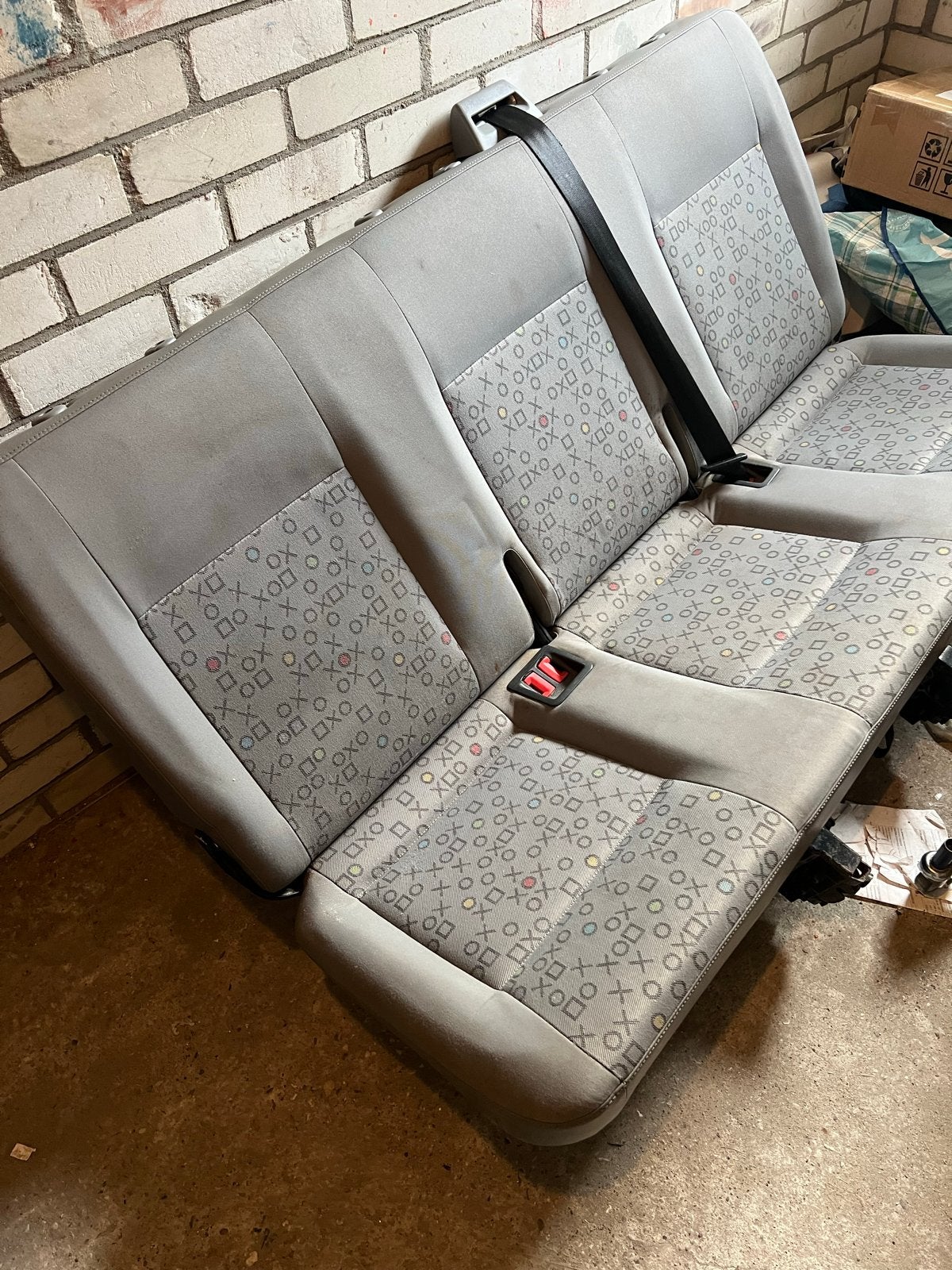 Achterbank Volkswagen transporter t5,origineel, Ophalen of Verzenden, Gebruikt, Volkswagen