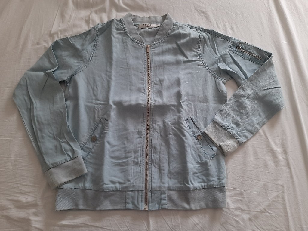 Lichtblauw jasje, maat M, Costes, Maat 38/40 (M), Blauw, Ophalen of Verzenden, Zo goed als nieuw