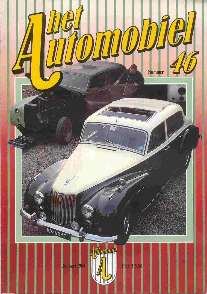 Het Automobiel 46 1984 Rusland: ZAZ Volga Moskvitch Brighton, Boeken, Auto's | Folders en Tijdschriften, Ophalen of Verzenden