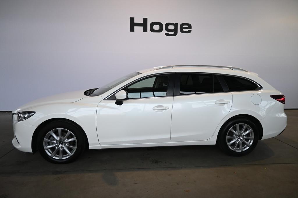 Mazda 6 Sportbreak 2.0 HP TS+ Clima Cruise Control Stoelverw, Auto's, Voorwielaandrijving, Stof, 4 cilinders, Met garantie (alle)