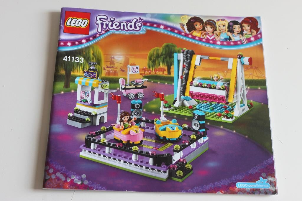 Lego Friends 41133 Botsautootjes, Compleet, Lego, Friends, Ophalen of Verzenden