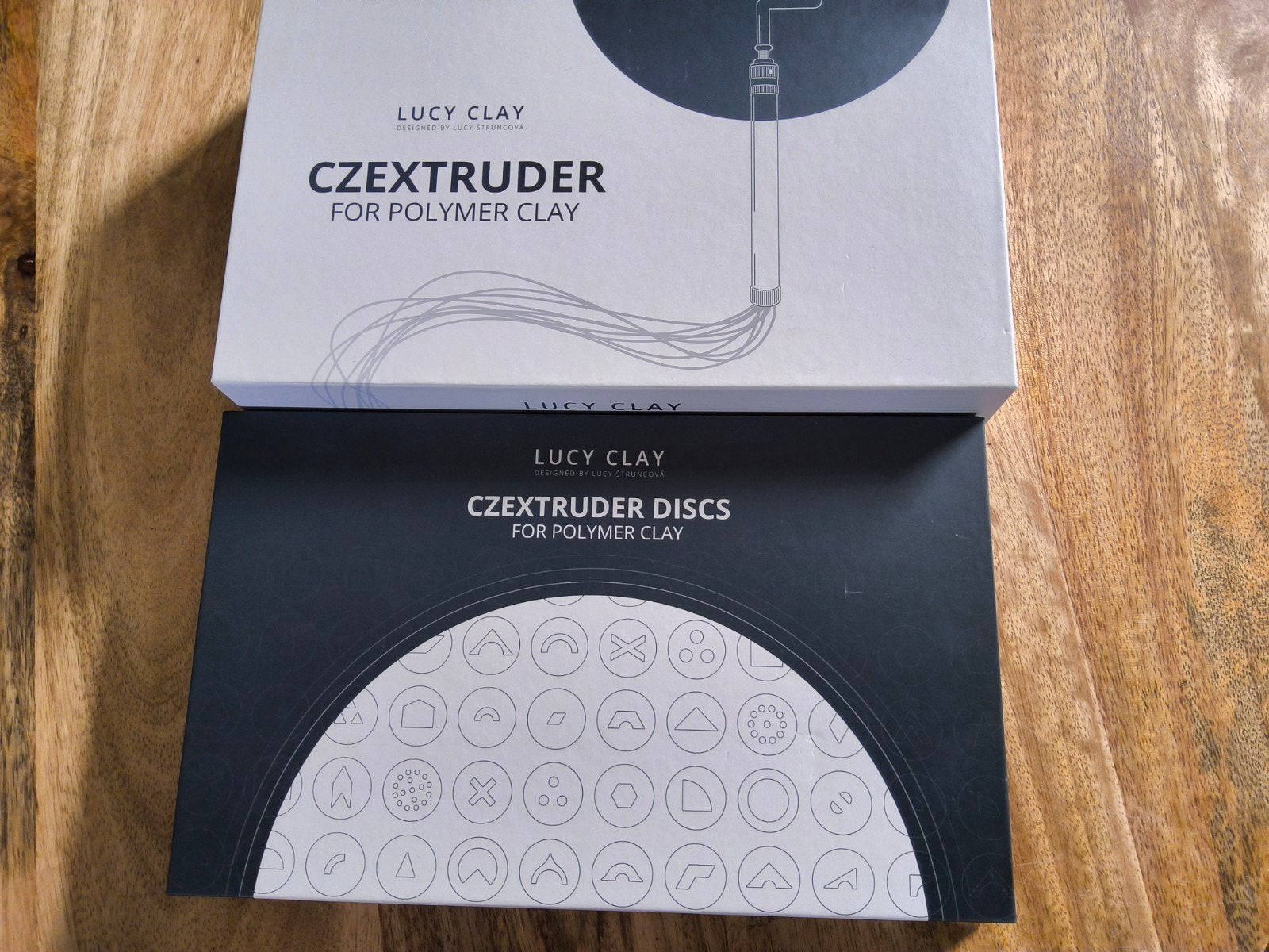 Lucy Clay Czextruder voor polymeerklei met 120 schijven, Gereedschap of Toebehoren, Zo goed als nieuw, Elektrisch, Overige merken