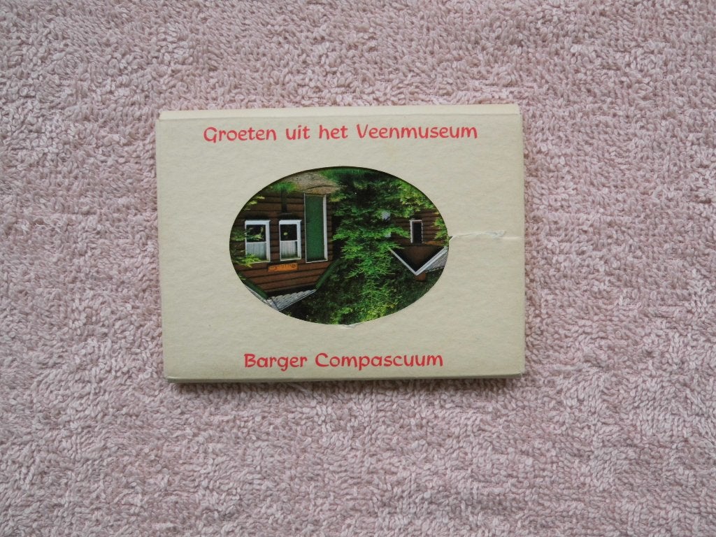 Barger Compascuum , groeten uit het Veenmuseum., Ophalen of Verzenden, 1940 tot 1960, Ongelopen, Drenthe