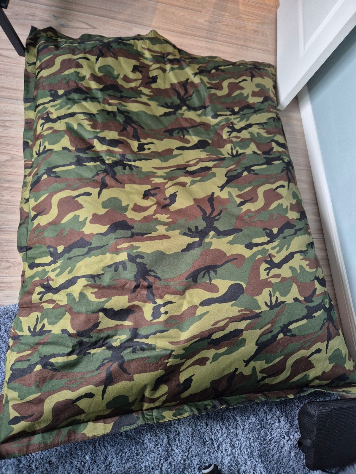 Fatboy Zitzak XL Camouflage - in prima staat, Huis en Inrichting, Zitzakken, Ophalen, Zo goed als nieuw, Groen, Zitzak