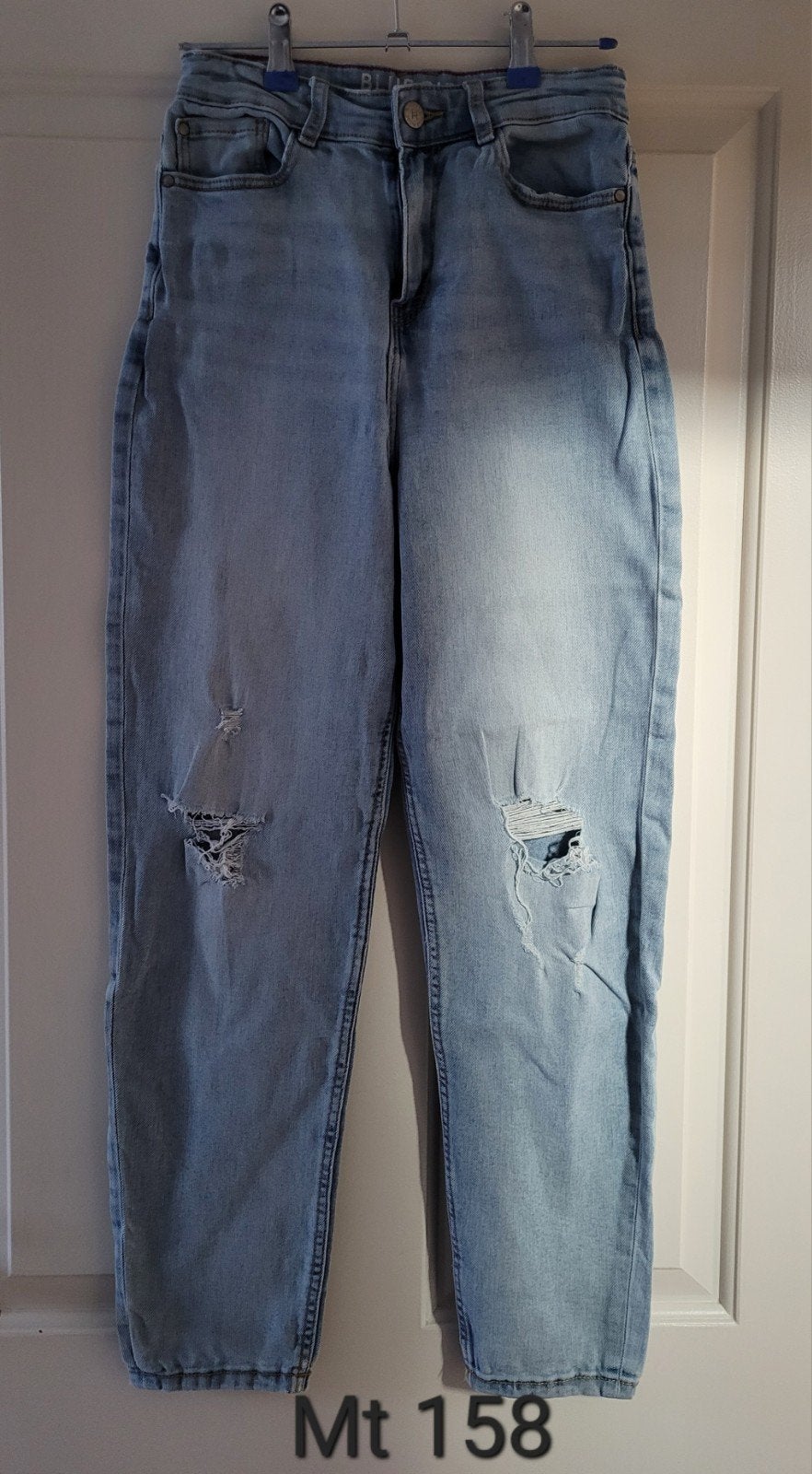 Lichte momfit spijkerbroek van Blue Ridge maat 158, Kinderen en Baby's, Kinderkleding | Maat 158, Broek, Gebruikt, Meisje, Ophalen of Verzenden