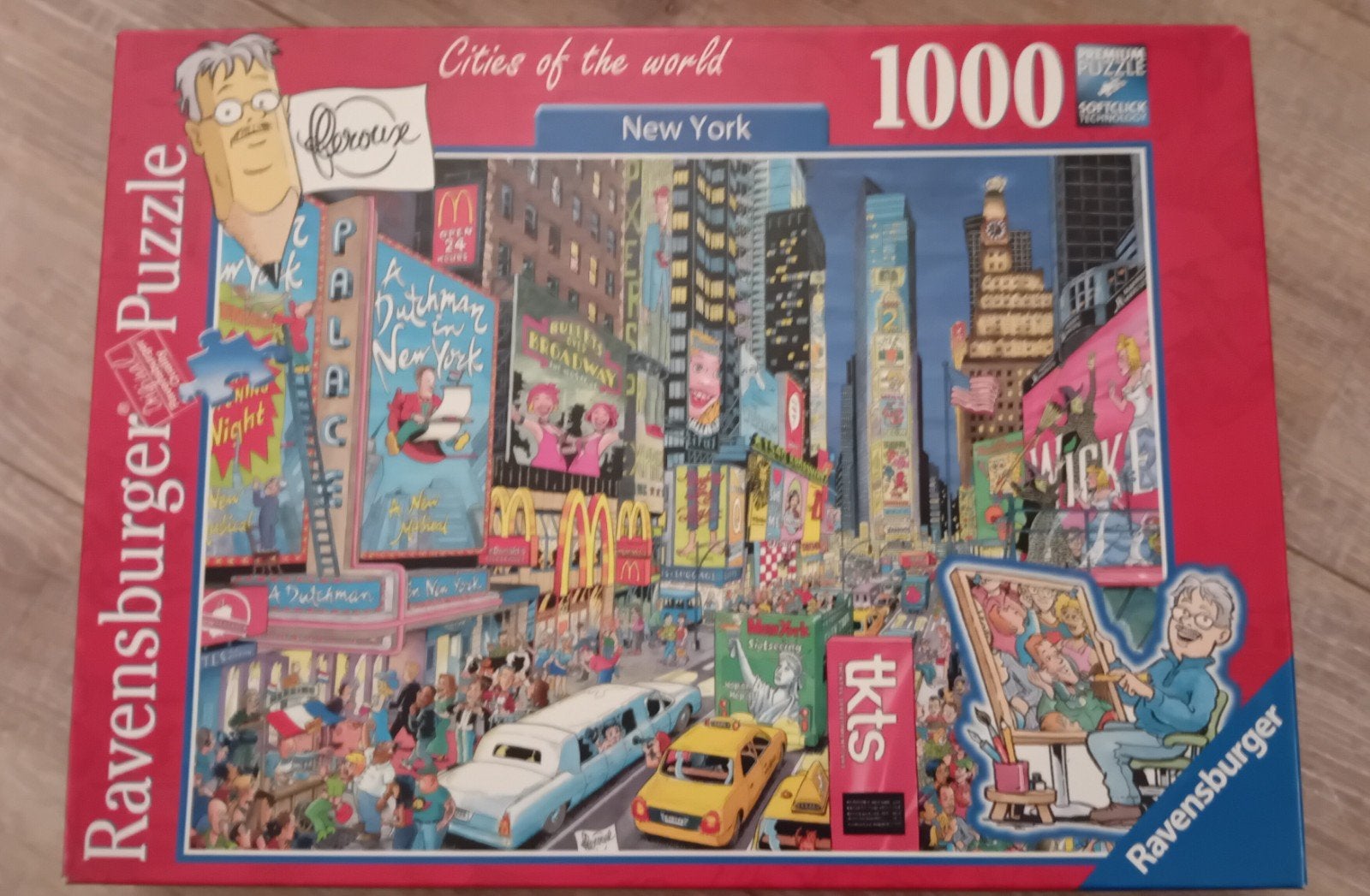 Ravensburger New York 1000 stuks, Hobby en Vrije tijd, Ophalen, 500 t/m 1500 stukjes, Zo goed als nieuw