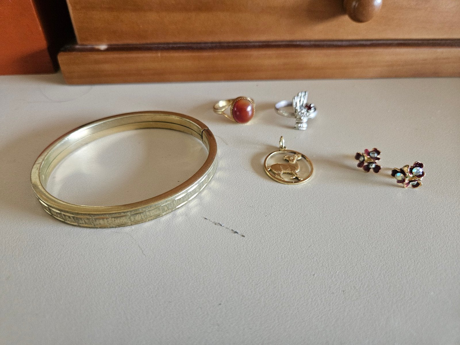 kleine lot sieraden, Verzenden, Overige materialen, Overige typen