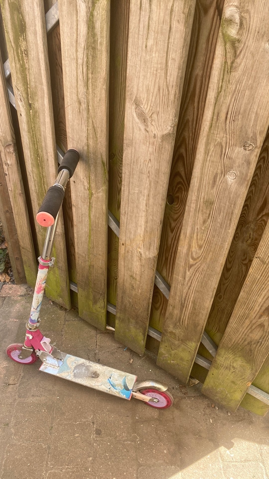 Roze inklapbare kinder step, Fietsen en Brommers, Steps, Ophalen of Verzenden, Zo goed als nieuw, Gewone step
