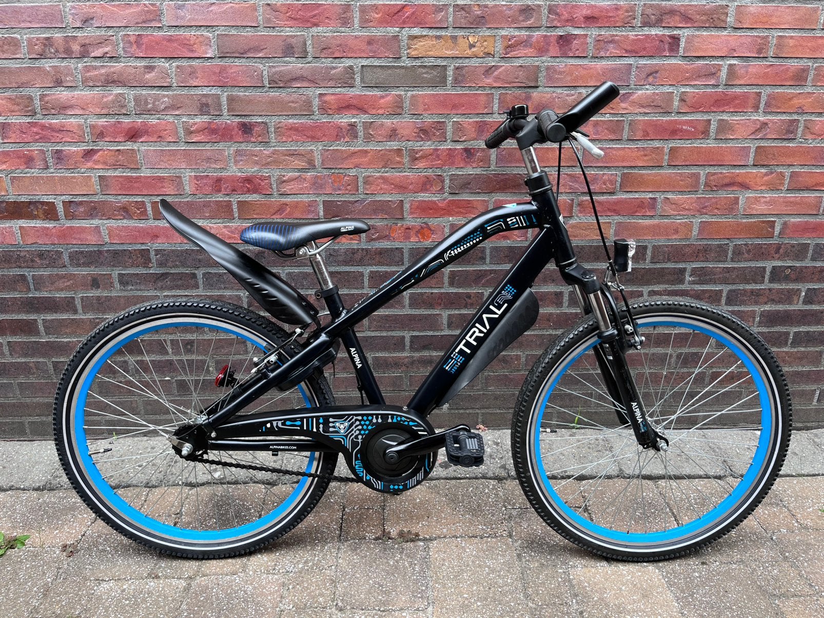 24 inch Alpina Trial // Heel mooi!, Fietsen en Brommers, Ophalen, Terugtraprem, 24 inch, Handrem