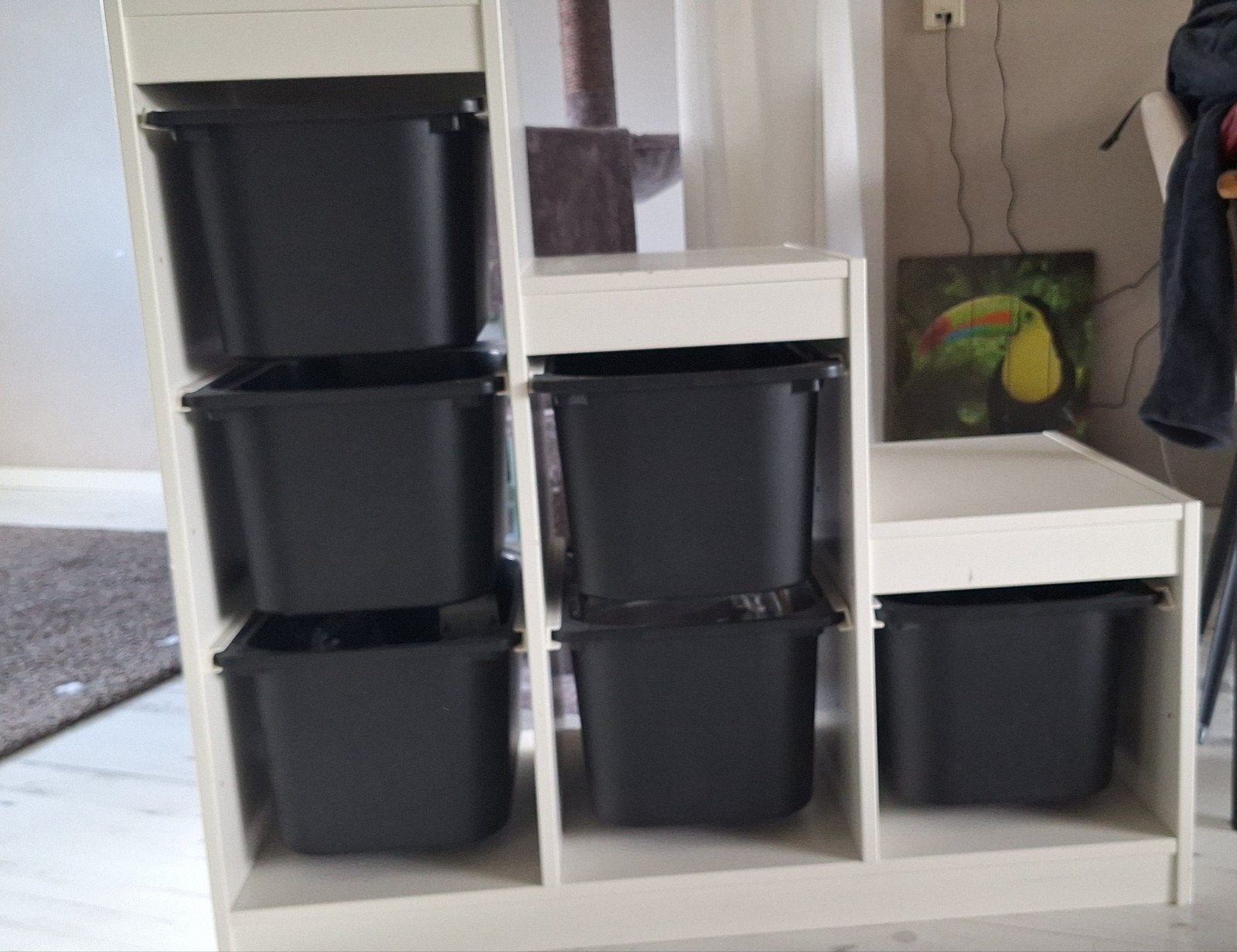IKEA Trofast opbergcombinatie met bakken, Ophalen of Verzenden, Gebruikt, Kast