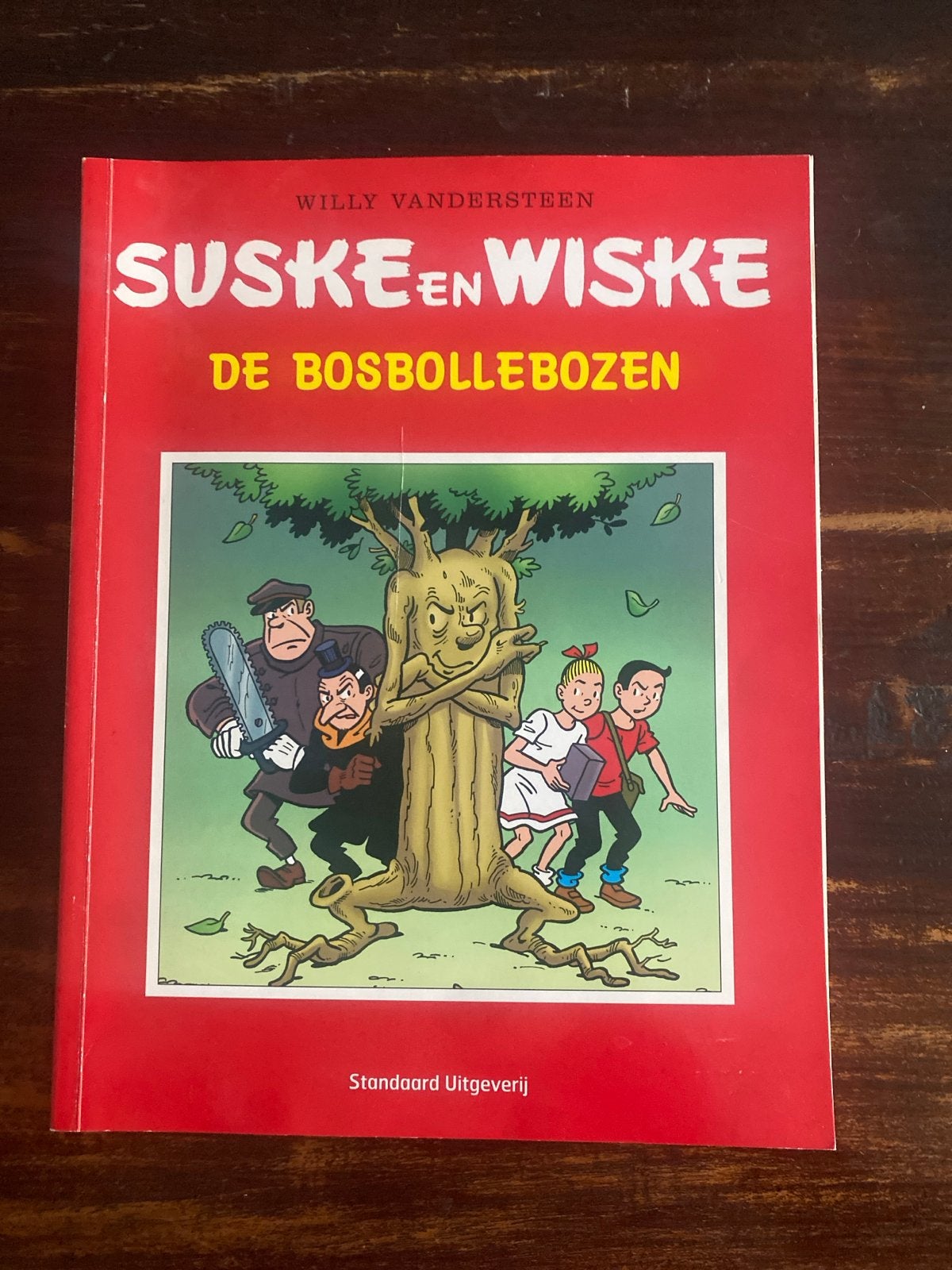 Suske en Wiske: De Bosbollebozen - Willy Vandersteen, Eén stripboek, Ophalen of Verzenden, Zo goed als nieuw
