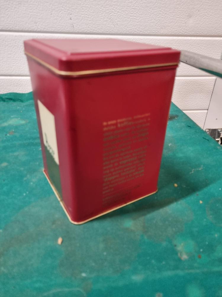 blik peeze koffie rood, Ophalen of Verzenden