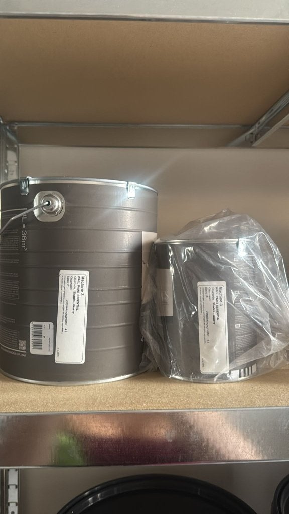 Eric Kuster Essential Muurverf Quarry 4L + 1L, Ophalen, Nieuw, Verf, Grijs