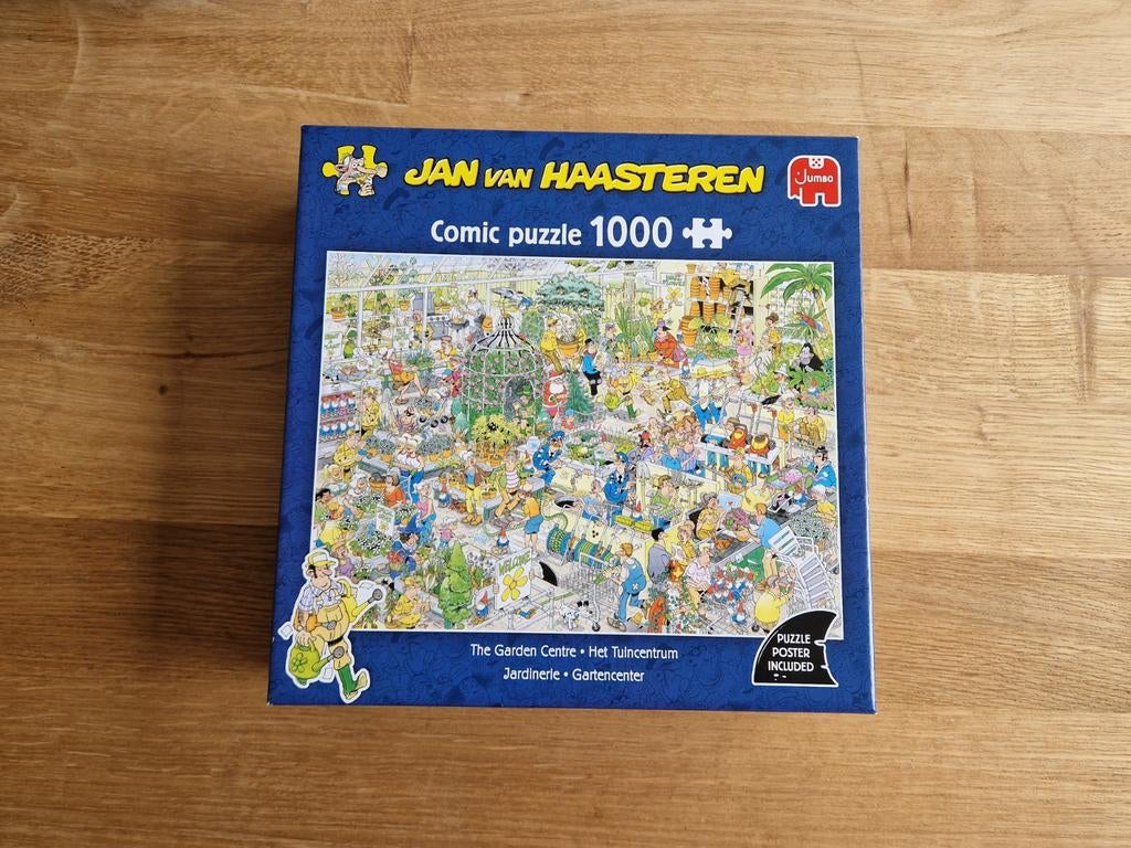 Jan Van Haasteren het tuincentrum, Verzenden, 500 t/m 1500 stukjes, Zo goed als nieuw