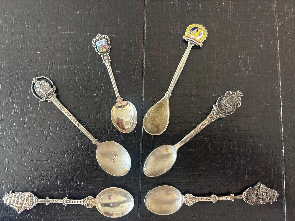 Koffie thee lepel verzilverd, Antiek en Kunst, Ophalen of Verzenden