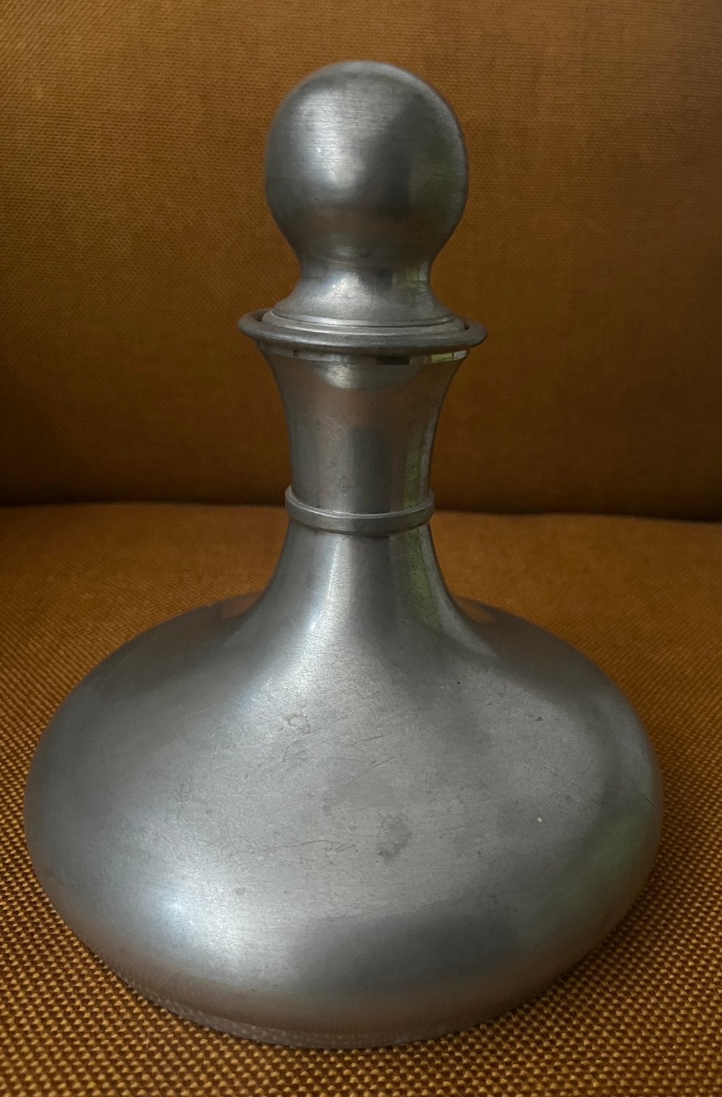 Franse pewter decanter van Etain du Manoir, Ophalen of Verzenden