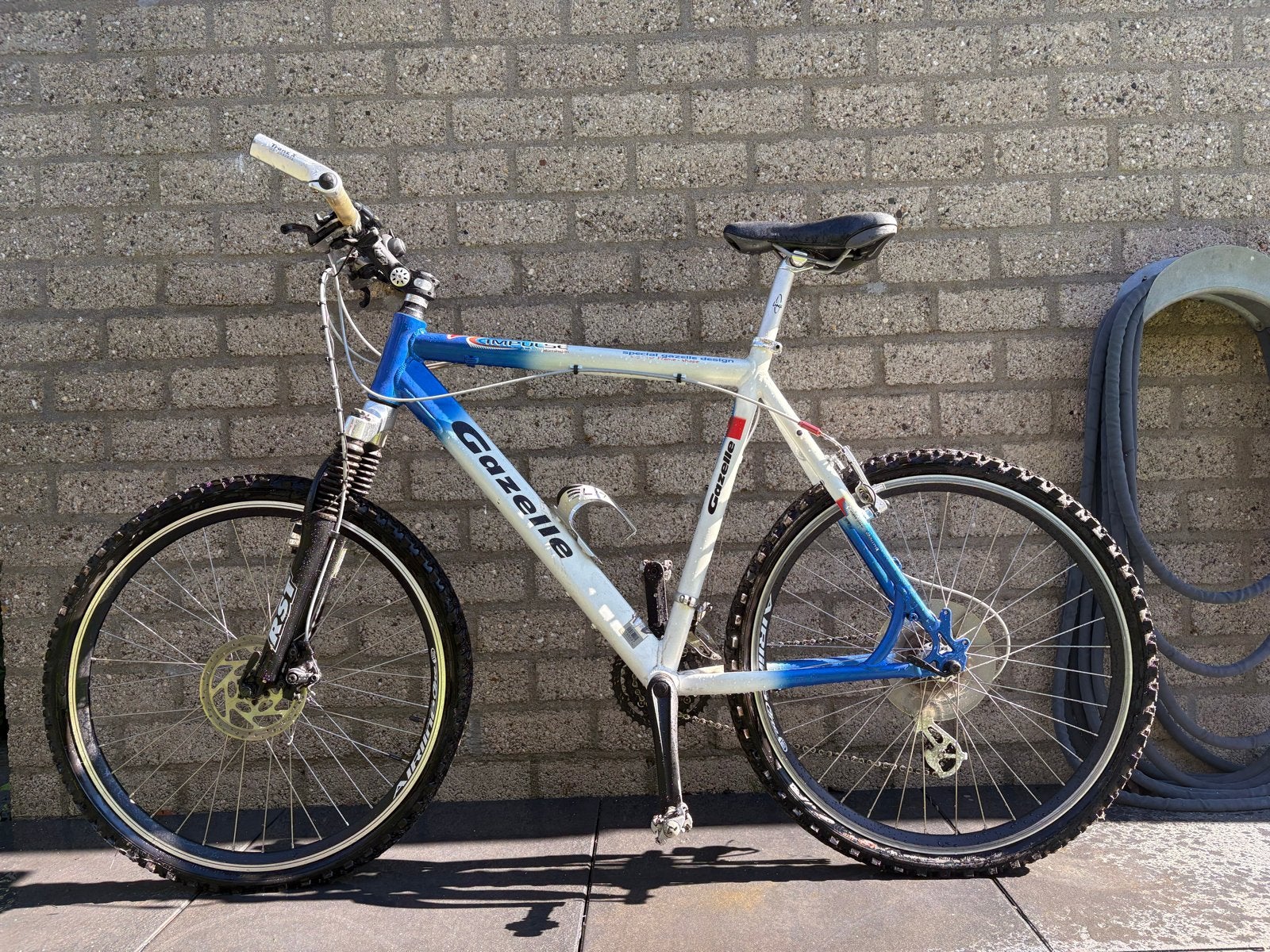 Gazelle mountainbike, Fietsen en Brommers, Ophalen, Gebruikt, Hardtail, Heren