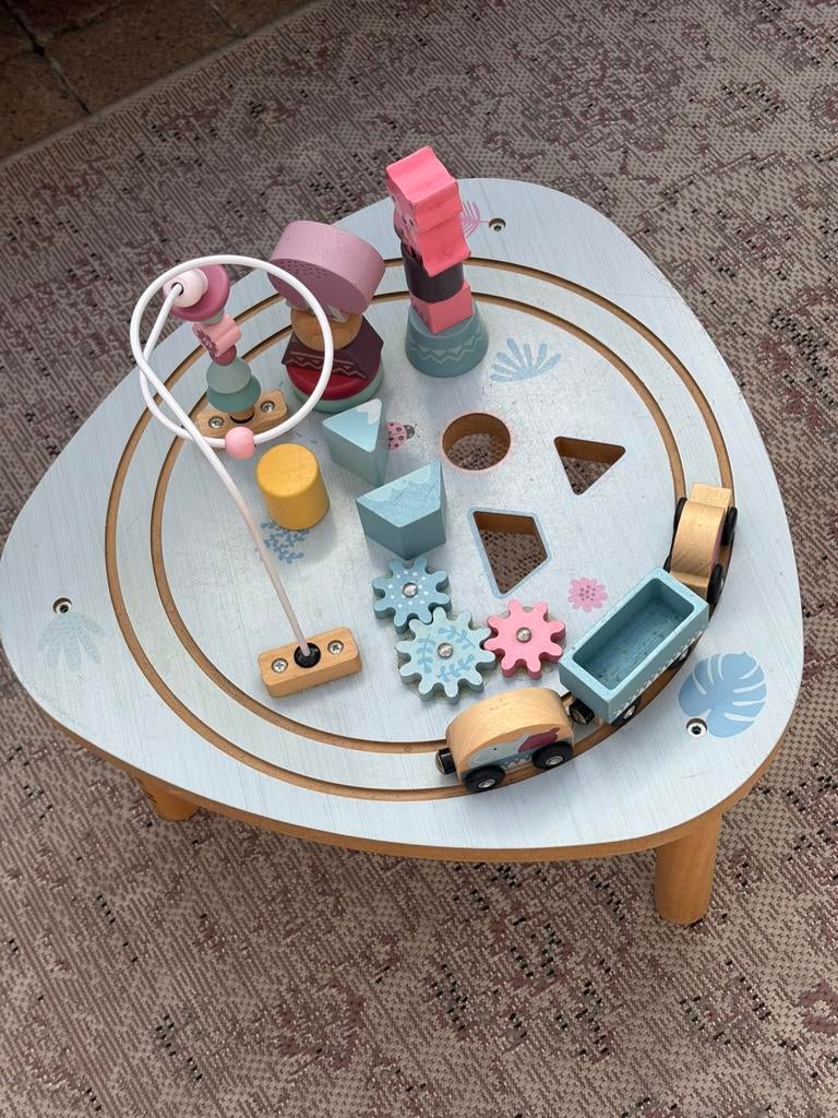 Activiteiten speeltafel, Ophalen