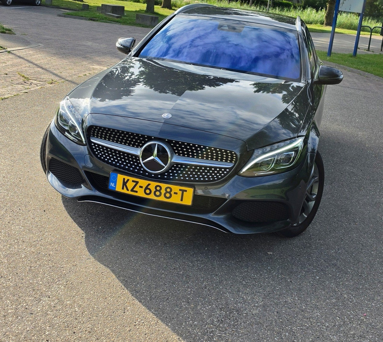 Mercedes-benz C350E/ Estate /Eerste registratie 22.12.2016, Ophalen, Zo goed als nieuw, Nederland, Landkaarten