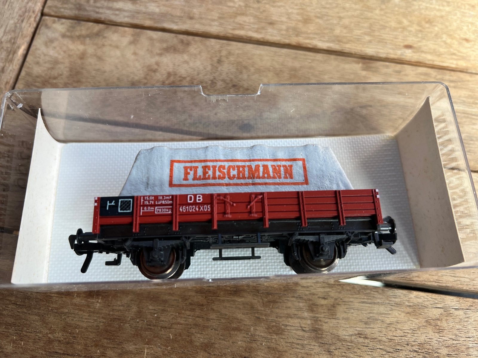 Fleischmann HO Serie DB Wagon - Zo goed als nieuw, Wagon, Ophalen of Verzenden, Zo goed als nieuw, Fleischmann
