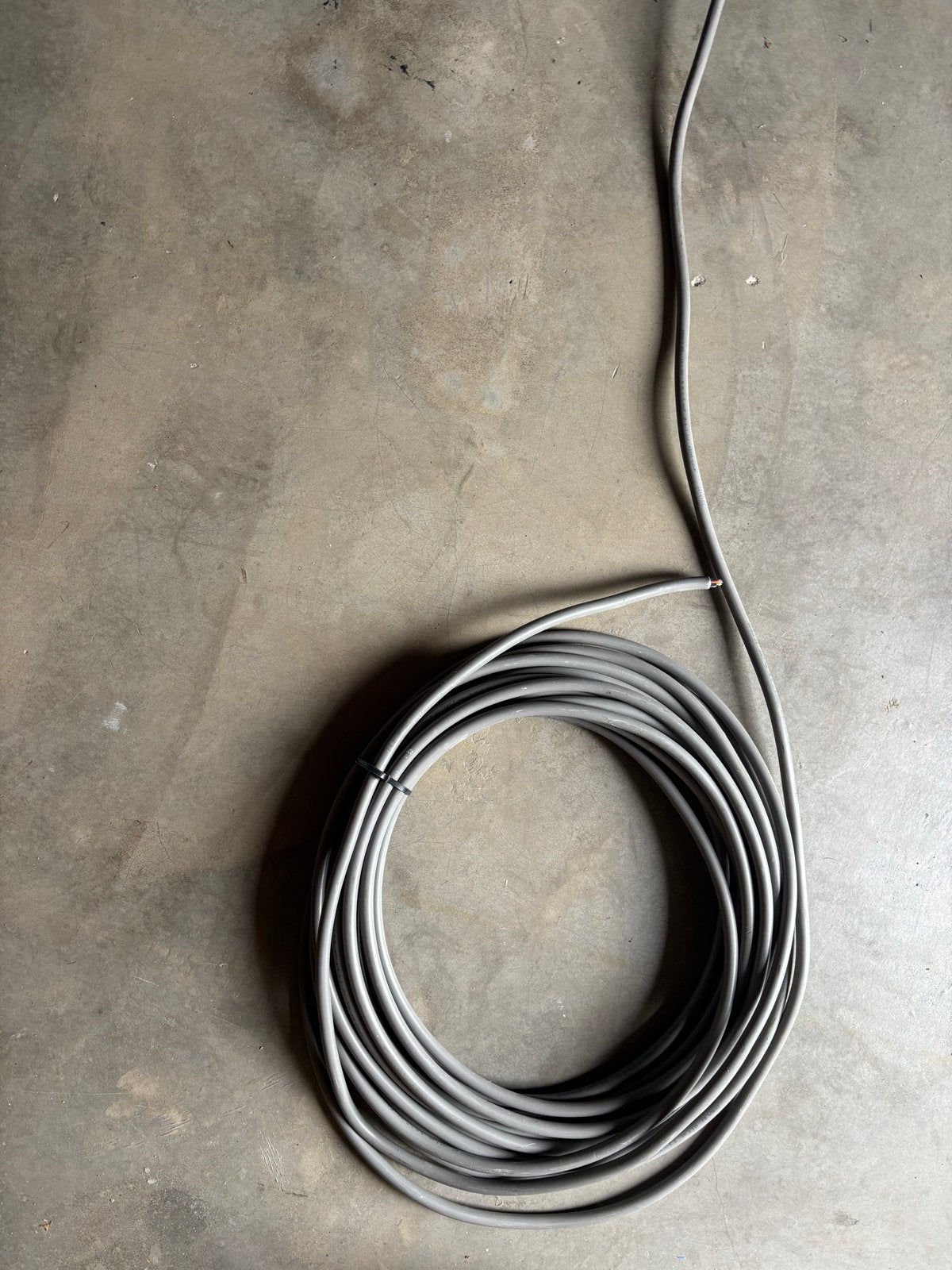 Draka 5x2.5mm2 kabel, grijs, ongebruikt 22mtr, Ophalen, Nieuw, Kabel of Snoer
