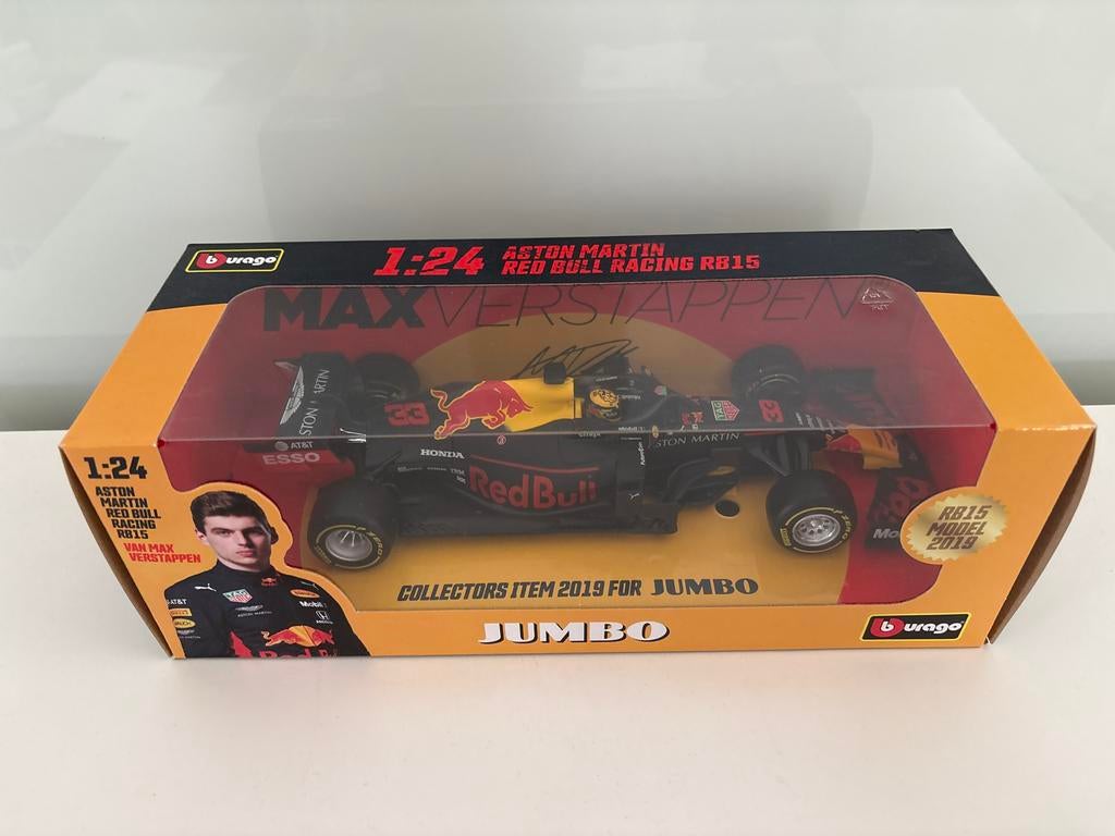 Max Verstappen Red Bull RB15 2019 Jumbo modelauto 1:24, Ophalen of Verzenden, Nieuw, Auto, Overige merken