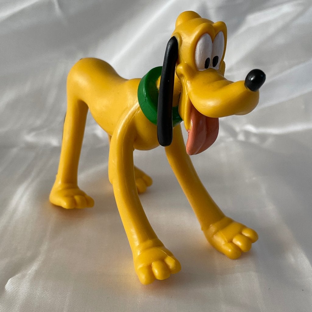 Originele Pluto van Disney, buigzaam en 11,5 cm., Ophalen of Verzenden, Goofy of Pluto, Zo goed als nieuw, Beeldje of Figuurtje