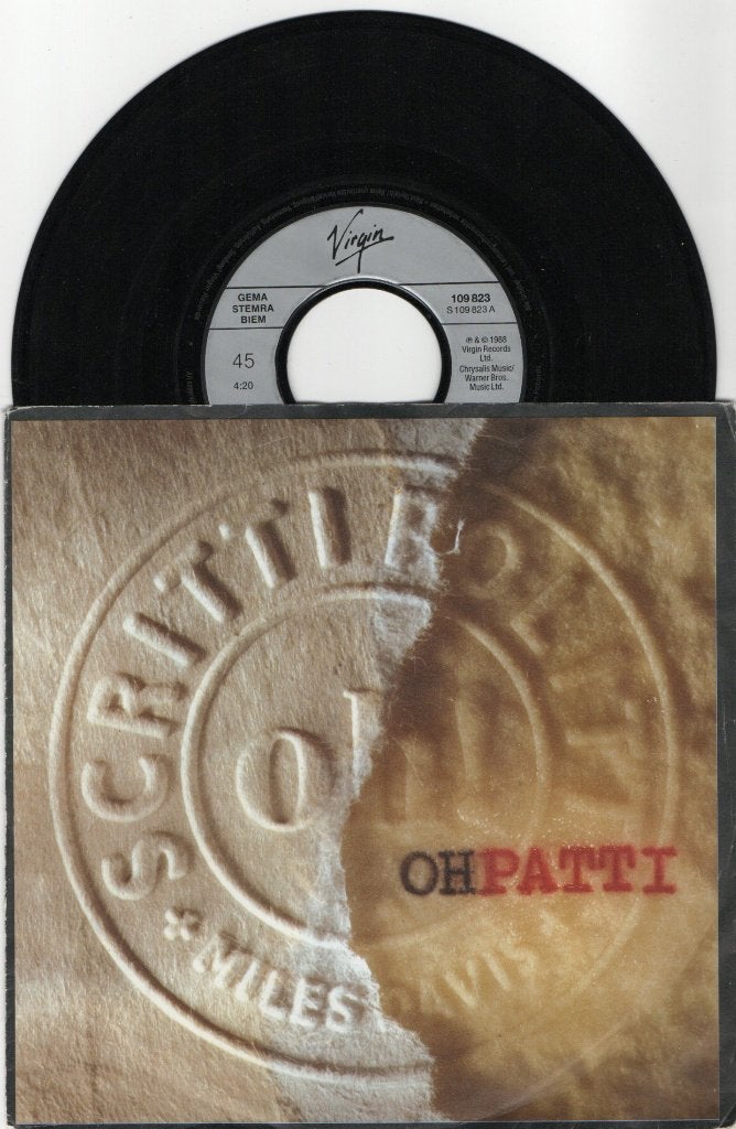 Scritti Politti + Miles Davis – Oh Patti, Ophalen of Verzenden, Zo goed als nieuw, 7 inch, Pop