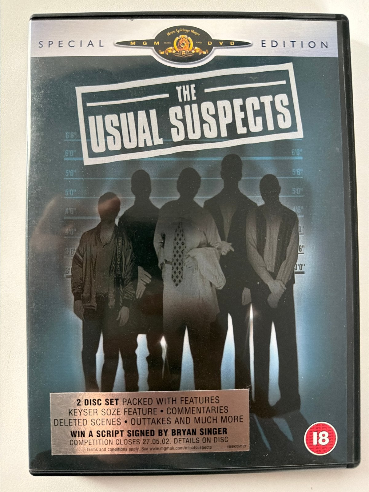 The Usual Suspects - Special Edition DVD (2 discs), Vanaf 18 jaar, Maffia en Misdaad, Nederlands, Ophalen of Verzenden