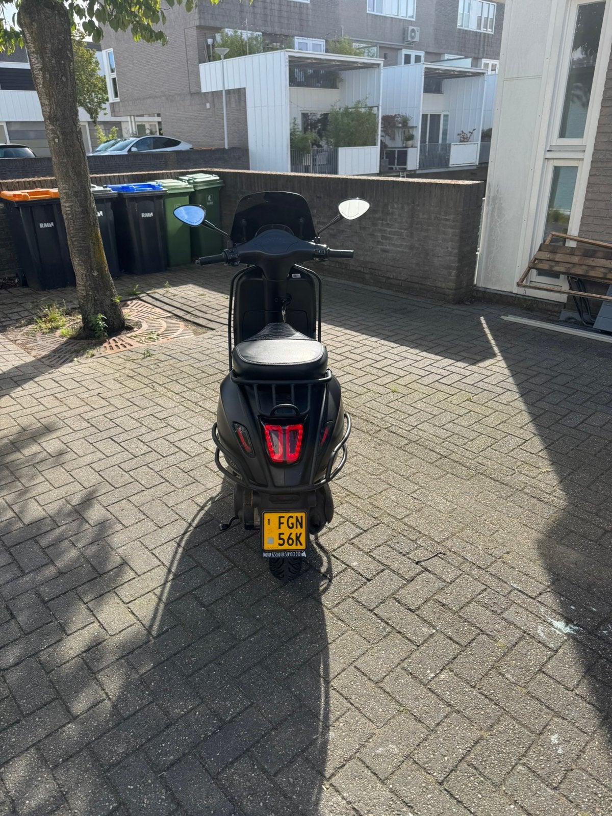 Scooter vespa sprint mat zwart 50 cc, Ophalen, Maximaal 45 km/u, Nieuw, Vespa S