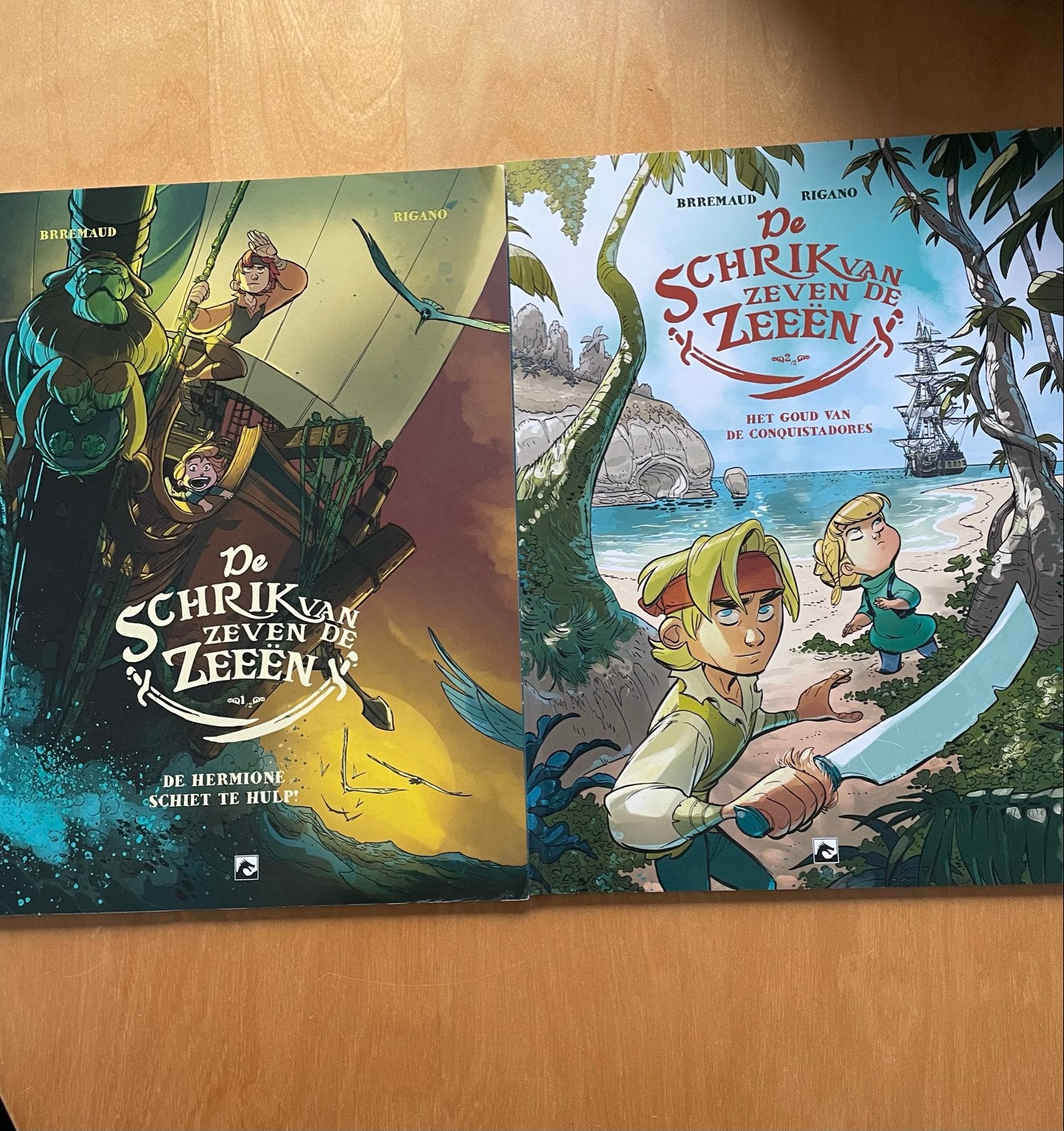De Schrik van de Zeven Zeeën - Complete set (2 delen), Meerdere stripboeken, Ophalen of Verzenden, Nieuw