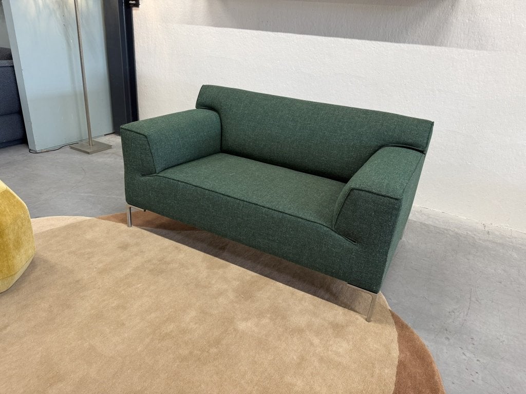 Nieuw Design on Stock Bloq Loveseat Leaf groen stof Bank, 75 tot 100 cm, Ophalen of Verzenden, Rechte bank, Contactformulier