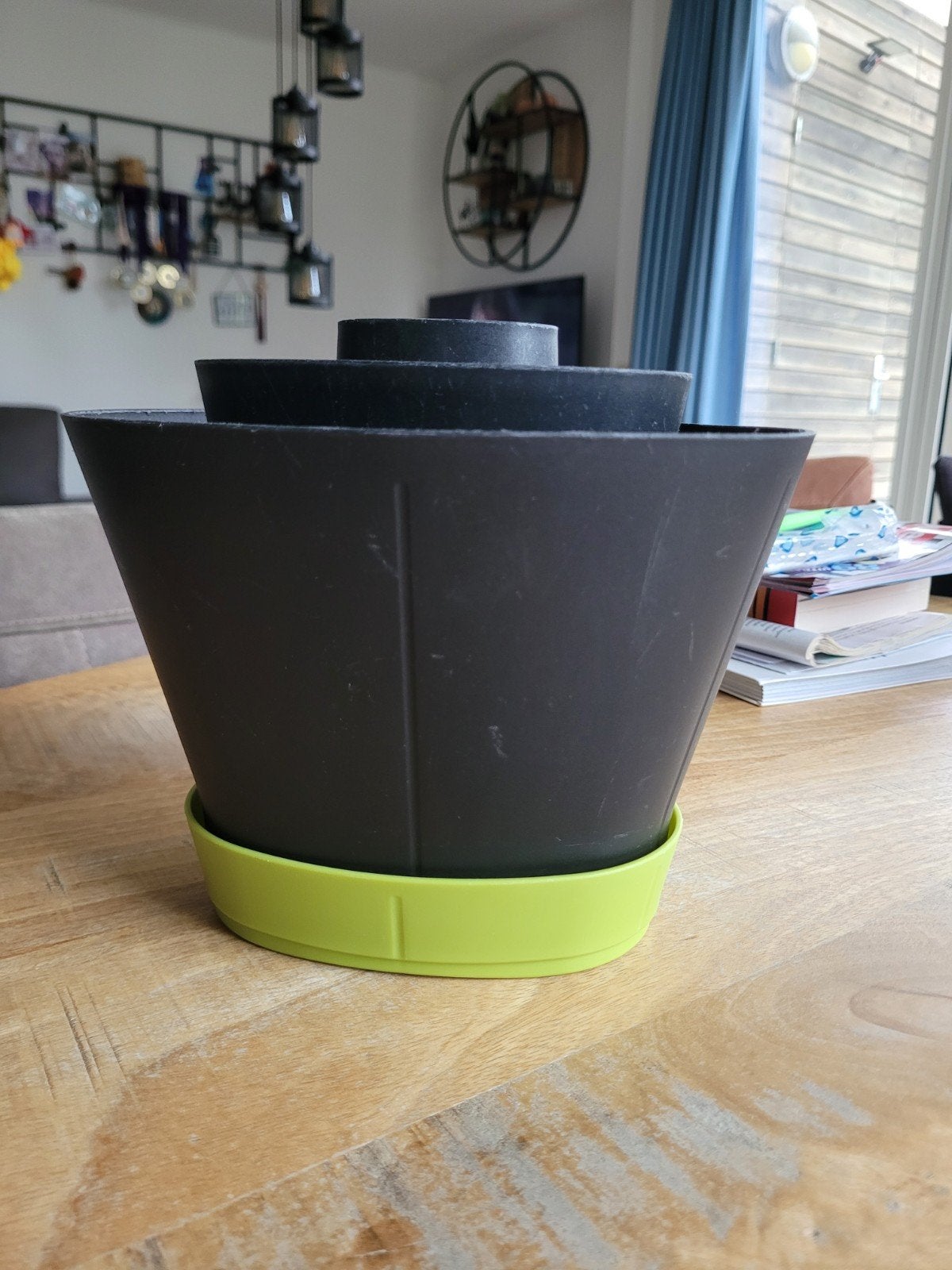 Tupperware,  lepelhouder, Huis en Inrichting, Ophalen of Verzenden, Gebruikt, Groen, Overige typen