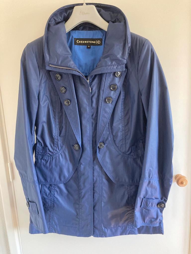 Creenstone jas mt.38 blauw, Ophalen of Verzenden, Nieuw, Maat 38/40 (M), Blauw