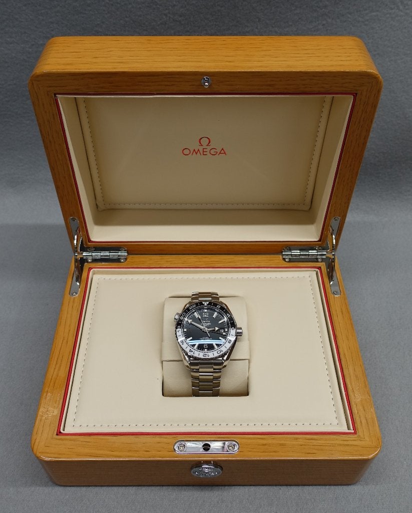 Omega Seamaster Planet Ocean 600M "OREO", Staal, Staal, Polshorloge, Ophalen of Verzenden