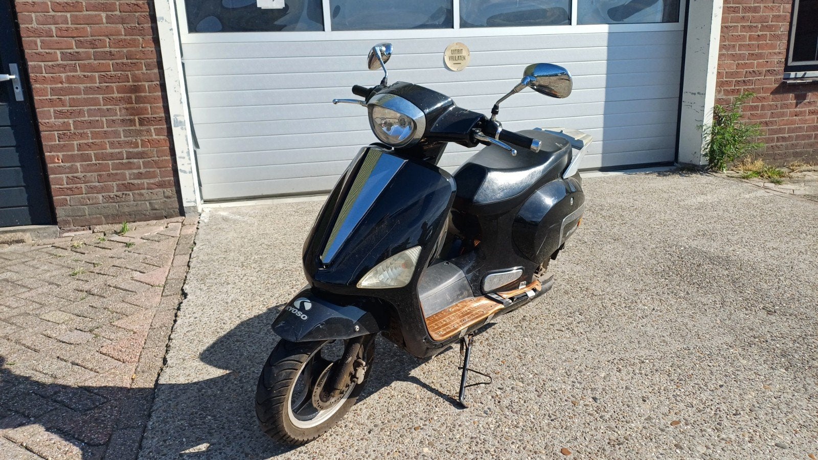 Kyoso elektrische scooter goedkoop, Ophalen of Verzenden, Gebruikt, Elektrisch, Overige merken