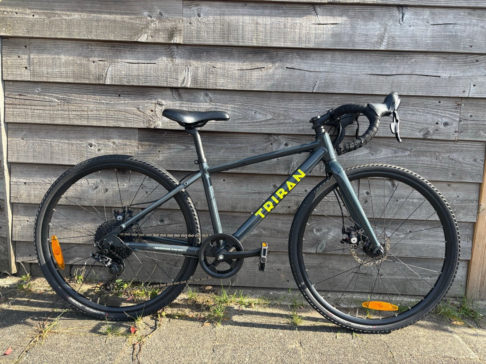 Triban RC 520 Gravel Junior Fiets - Zo goed als nieuw, Minder dan 10 versnellingen, Heren, Aluminium, Minder dan 49 cm