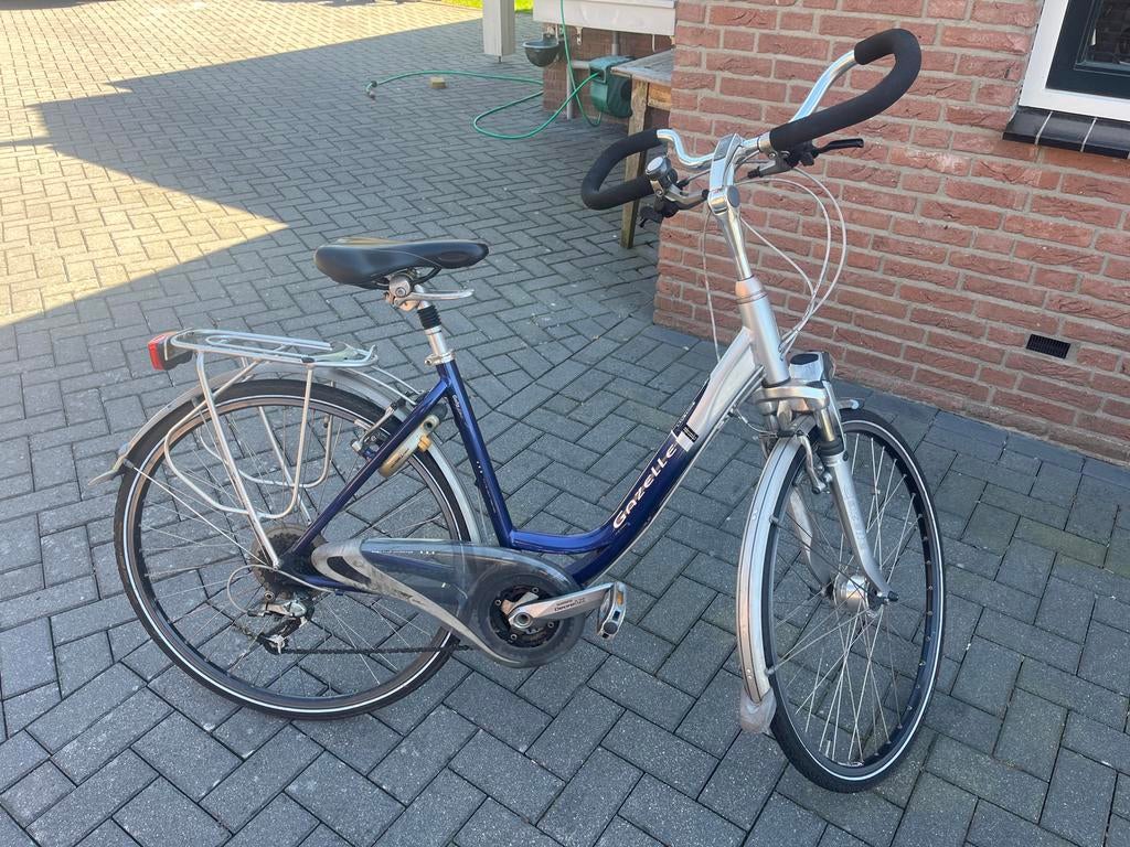 Gazelle Lausanne GoldLine Damesfiets - Zo goed als nieuw, Ophalen, Velgrem, 47 tot 50 cm, Versnellingen