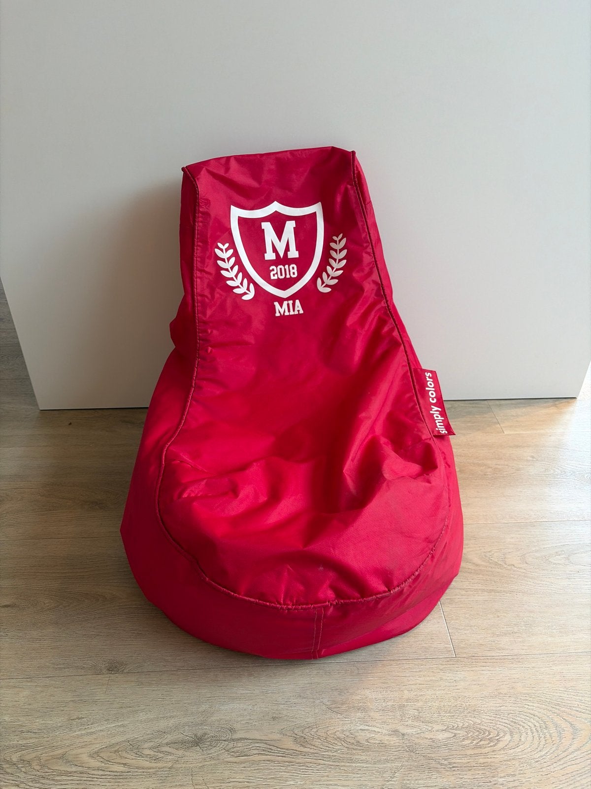 Kinderzitzak Simply Colors Mia 2018, Ophalen, Gebruikt, Rood, Zitzak