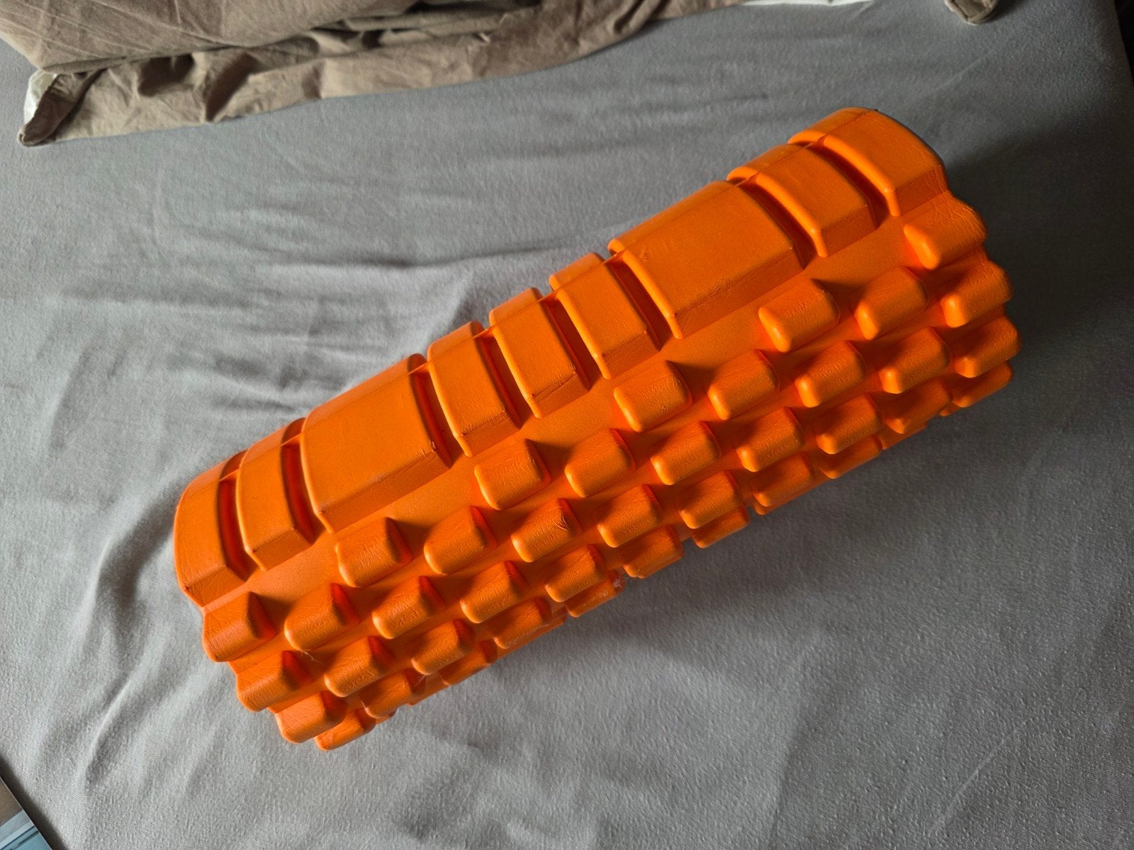 Tunturi Yoga Roller - Oranje Foam Roller, Ophalen of Verzenden, Zo goed als nieuw, Yoga-accessoire