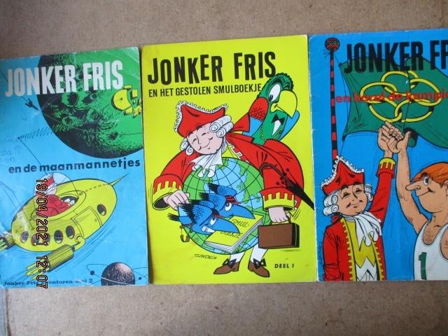 adv1500 jonker fris, Eén stripboek, Ophalen, Gelezen