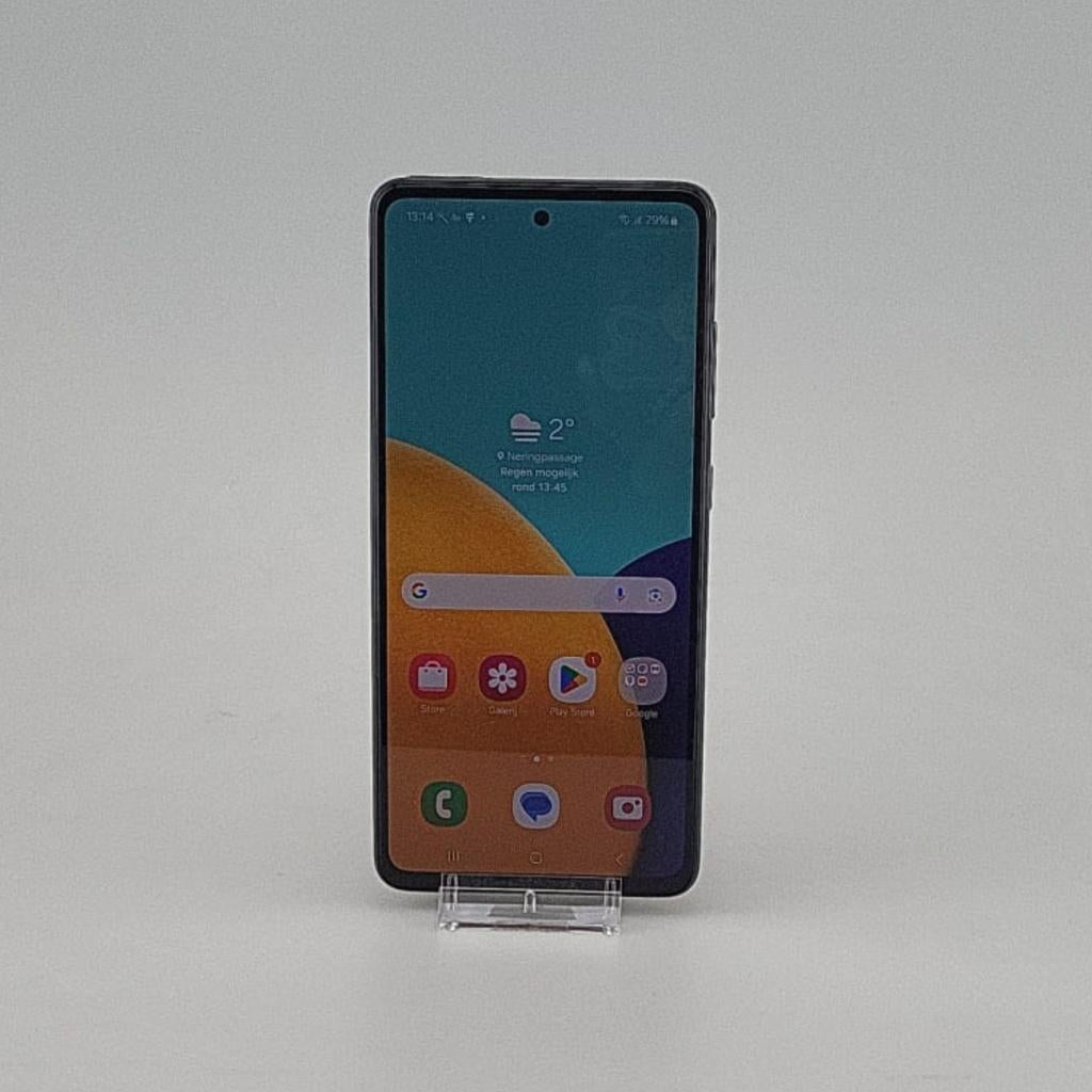 Samsung Galaxy A52 5G 128GB DUOS Awesome Black, Telecommunicatie, Mobiele telefoons | Samsung, Gebruikt